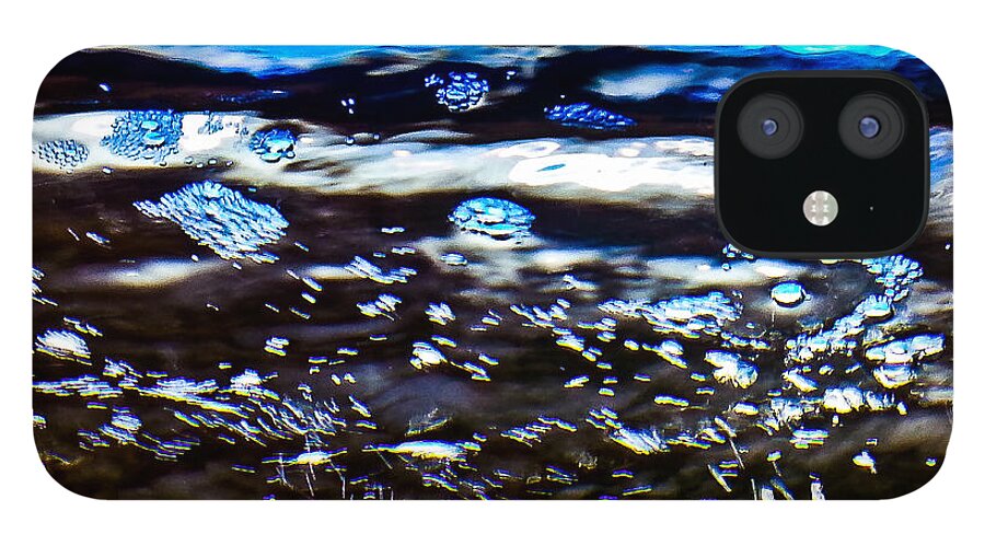 Abstract iPhone 12 Case featuring the photograph Air of the Water by Fei A