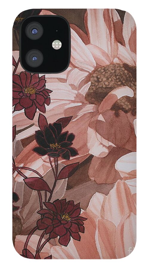 Jan Lawnikanis iPhone 12 Case featuring the painting Appreciation 2 by Jan Lawnikanis