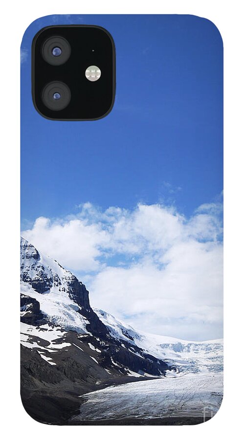 Athabasca iPhone 12 Case featuring the photograph Athabascar Glacier by Brenda Kean