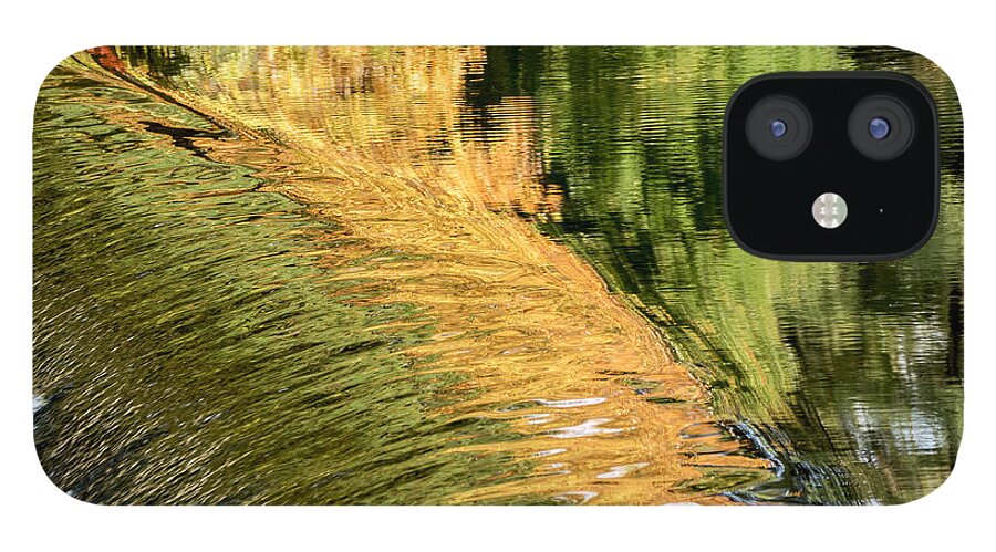 Fall iPhone 12 Case featuring the photograph Autumn Reflections 2 by Ilene Hoffman