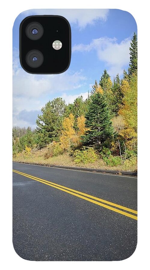 Scenics iPhone 12 Case featuring the photograph Autumn Road Trip, Colorado by Rivernorthphotography
