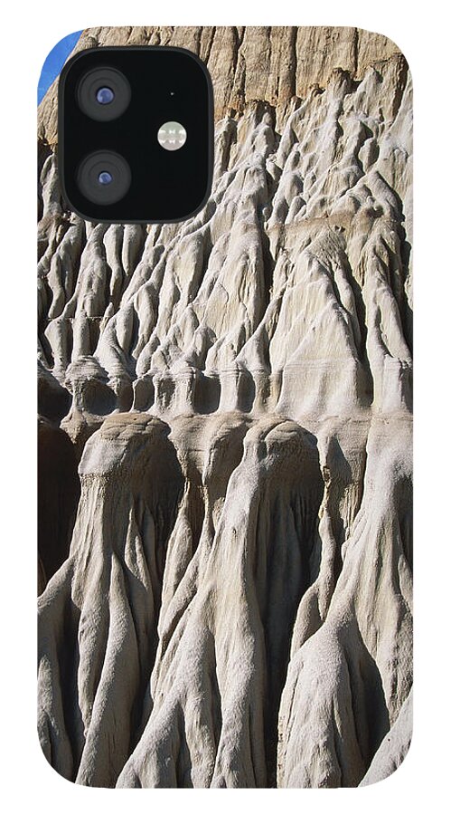 Scenics iPhone 12 Case featuring the photograph Badlands Hoodoo Formation, North Unit by John Elk
