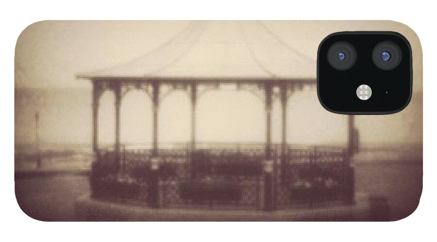 Summer iPhone 12 Case featuring the photograph Bandstand At The Beach #bandstand by Just Berns