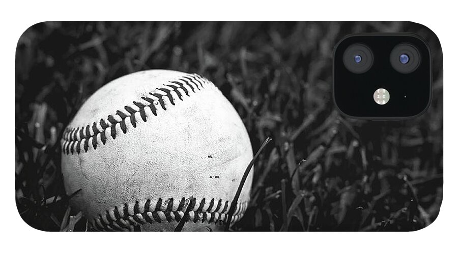 Grass iPhone 12 Case featuring the photograph Baseball by Js Photography