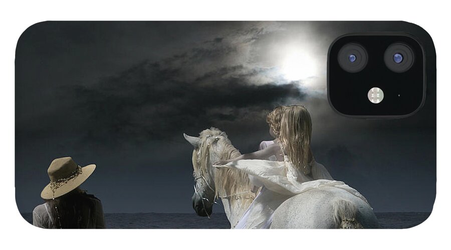 Beneath The Illusion In Colour iPhone 12 Case featuring the photograph Beneath the illusion in Colour by Sharon Mau