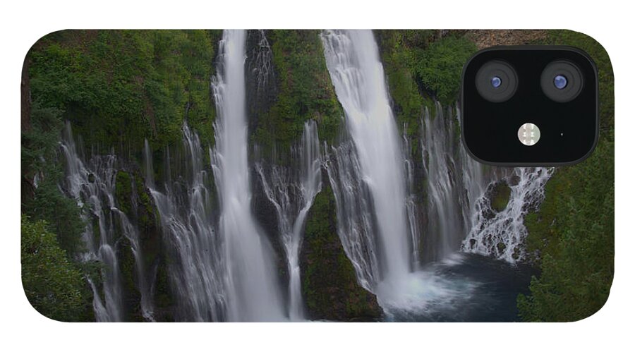 Waterfall iPhone 12 Case featuring the photograph Bernie Falls 1 by Jane Axman