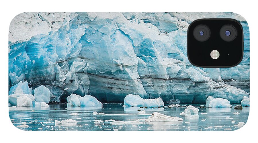 Alaska iPhone 12 Case featuring the photograph Blue Ice by Melinda Ledsome