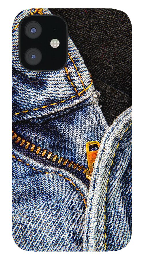 Blue Jeans iPhone 12 Case featuring the photograph Blue Jeans by Wade Brooks