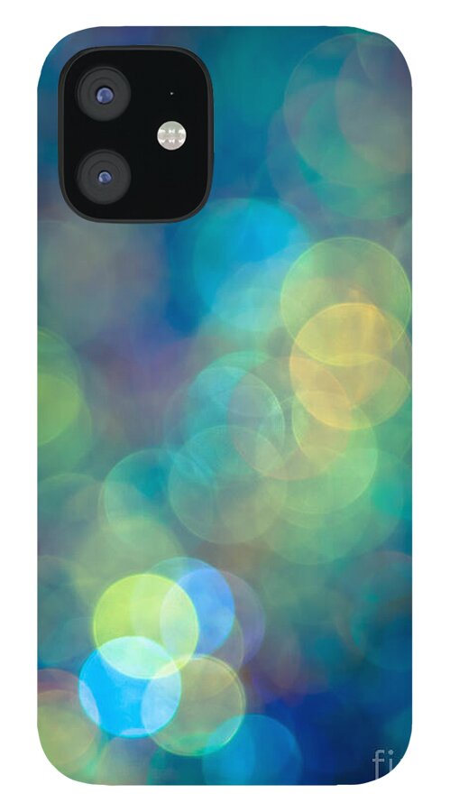Sparkle Lights iPhone 12 Case featuring the photograph Blue of the Night by Jan Bickerton