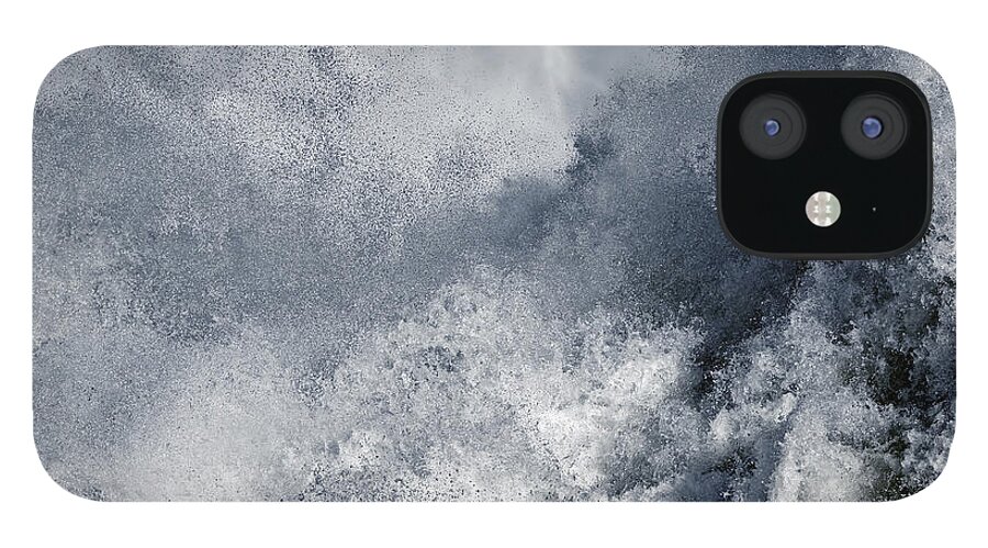 Lincoln Rogers iPhone 12 Case featuring the photograph Blue Poseidon by Lincoln Rogers