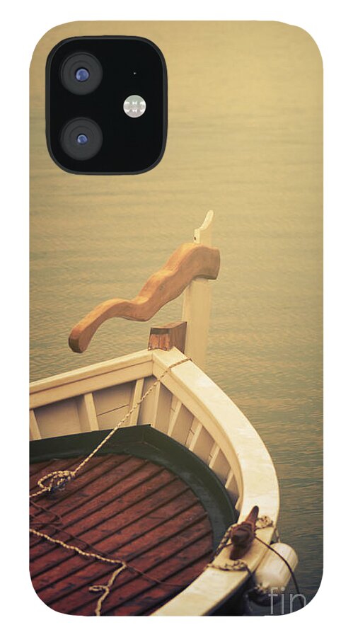 Water iPhone 12 Case featuring the photograph Boat by Jelena Jovanovic
