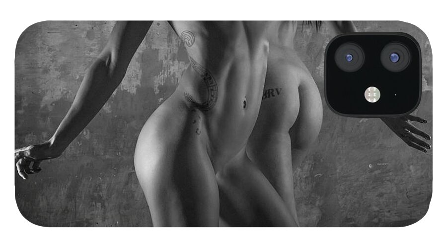 Blue Muse Fine Art iPhone 12 Case featuring the photograph Body Language by Blue Muse Fine Art