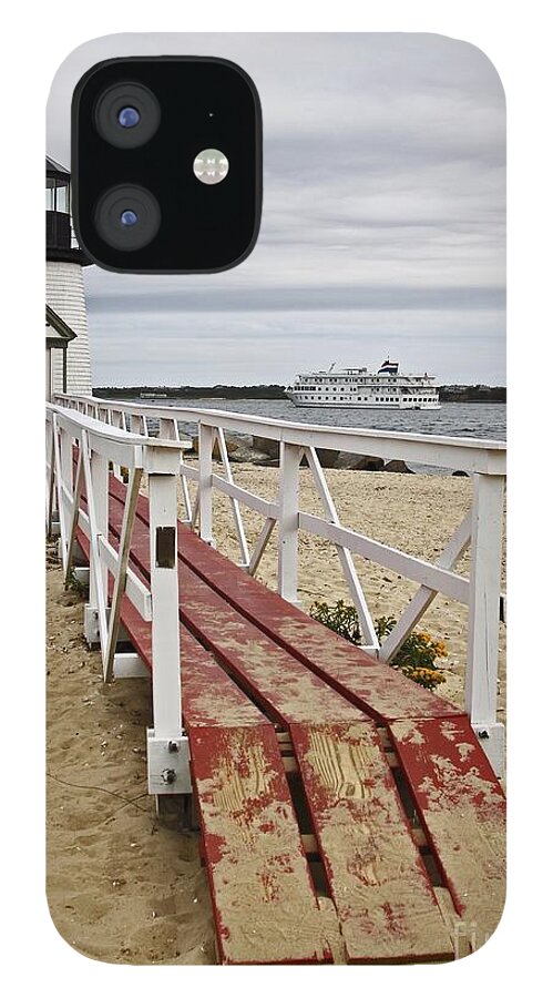 Massachusetts iPhone 12 Case featuring the photograph Brant Point by Karin Pinkham
