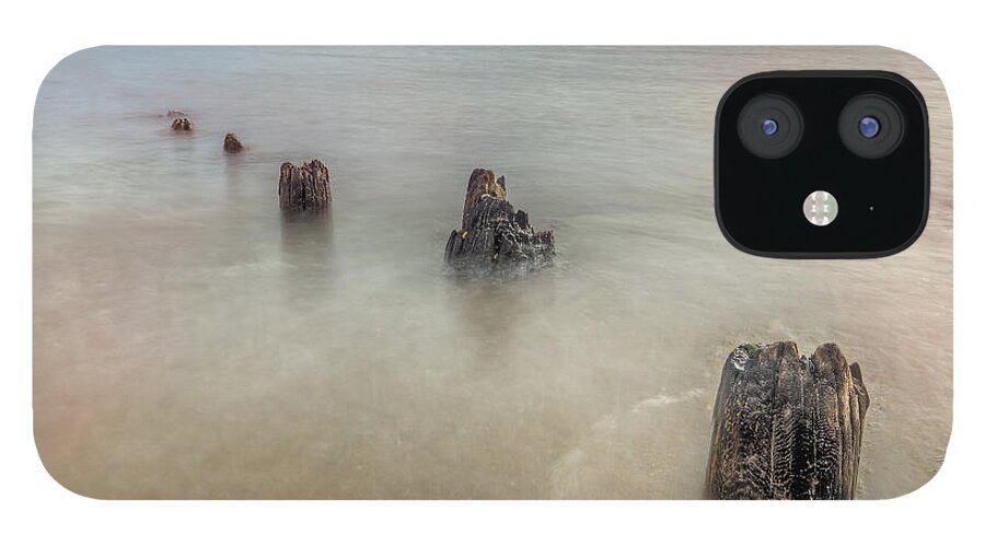 Lake Michigan iPhone 12 Case featuring the photograph Breakwater by Peter Lakomy