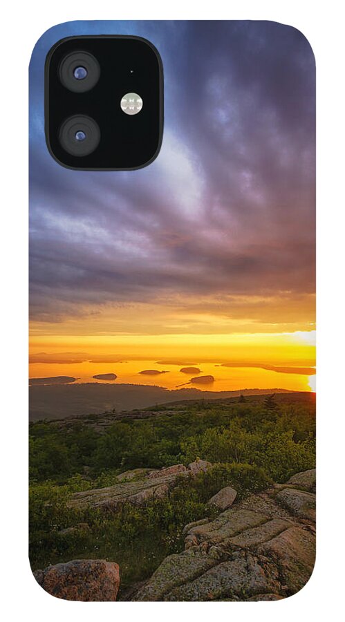 Sunrise iPhone 12 Case featuring the photograph Cadillac by Robert Clifford