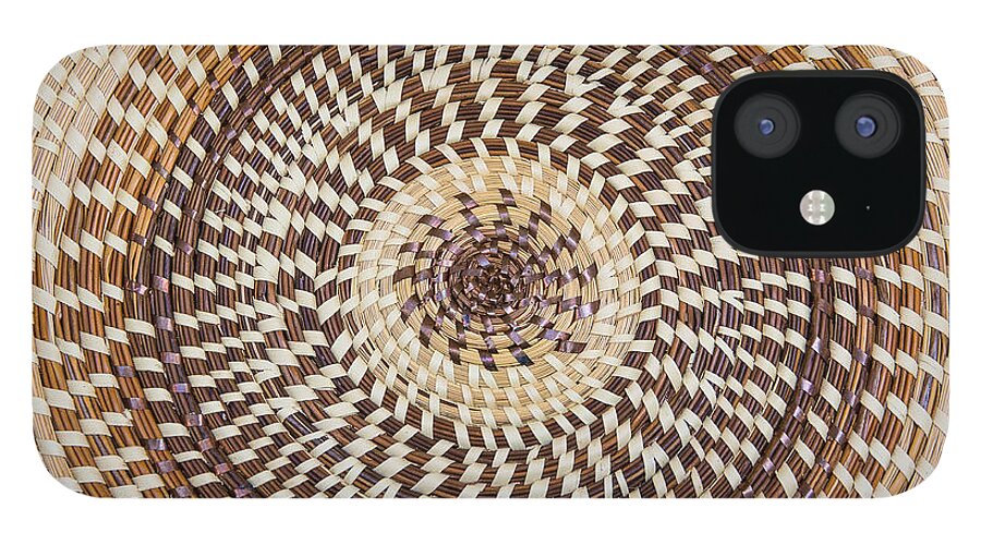 Basket iPhone 12 Case featuring the photograph Carolina Sweetgrass by Patricia Schaefer