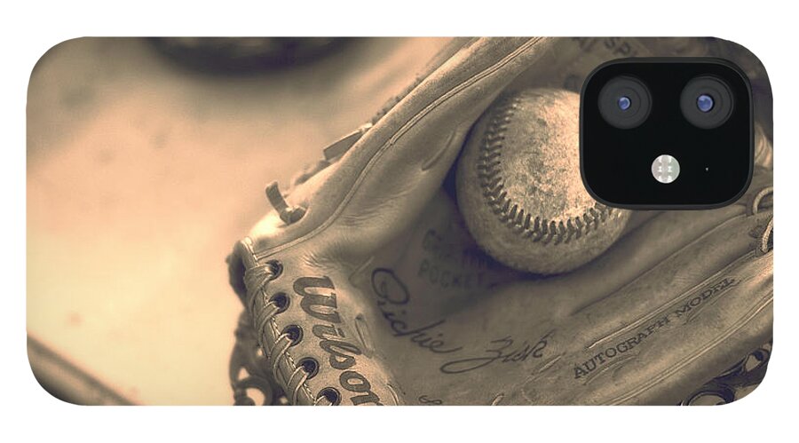 Pitch iPhone 12 Case featuring the photograph Catch by Eugene Campbell