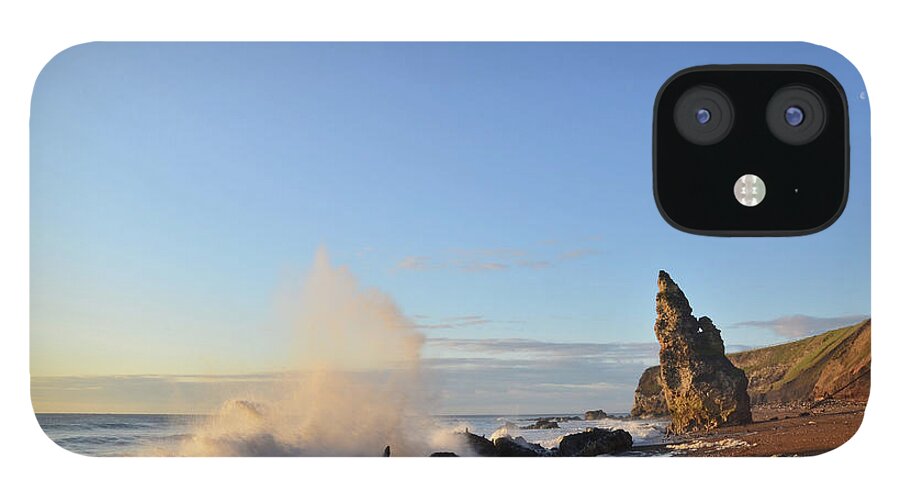 Scenics iPhone 12 Case featuring the photograph Catching Waves by Paul Downing