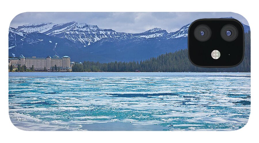 Lake Louise iPhone 12 Case featuring the photograph Chateau Lake Louise #2 by Stuart Litoff