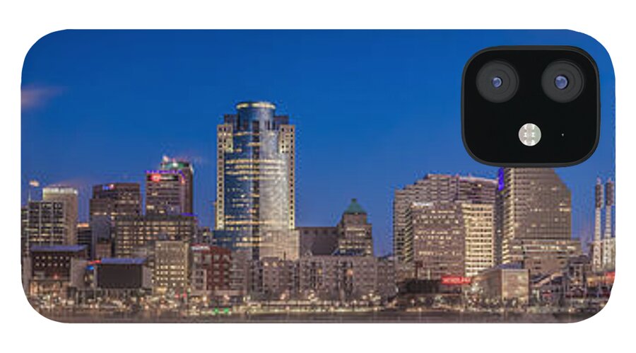 Cincinnati iPhone 12 Case featuring the photograph Cincinnati Morning Twilight by Keith Allen