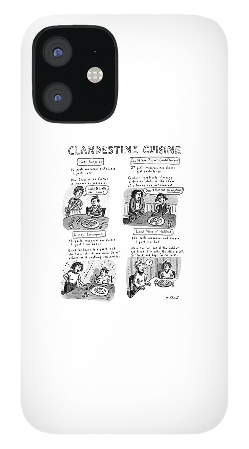 Clandestine Cuisine iPhone 12 Case