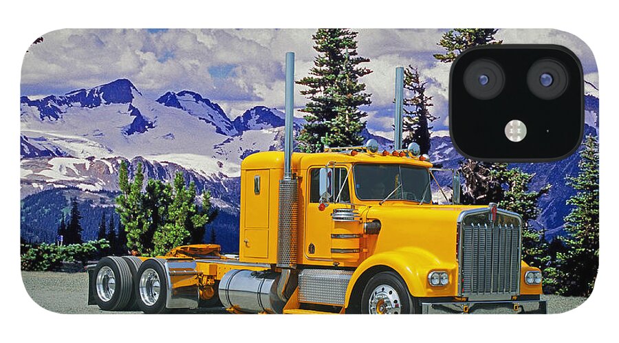 Trucks iPhone 12 Case featuring the photograph Classic Kenworth by Randy Harris