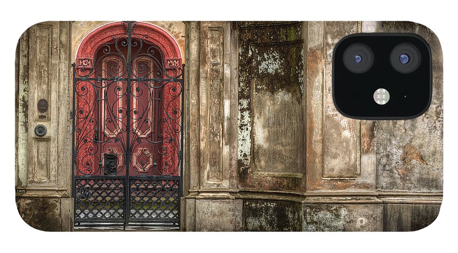 Charleston iPhone 12 Case featuring the photograph Closed Southern Gate - Charleston Historic District by Douglas Berry
