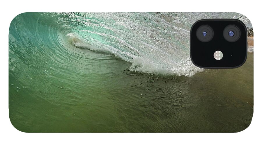 Shorebreak iPhone 12 Case featuring the photograph Closeout Wave by Brad Scott