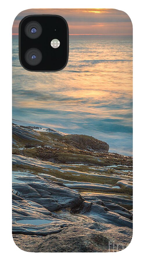 Maine iPhone 12 Case featuring the photograph Coast at sunrise by Izet Kapetanovic
