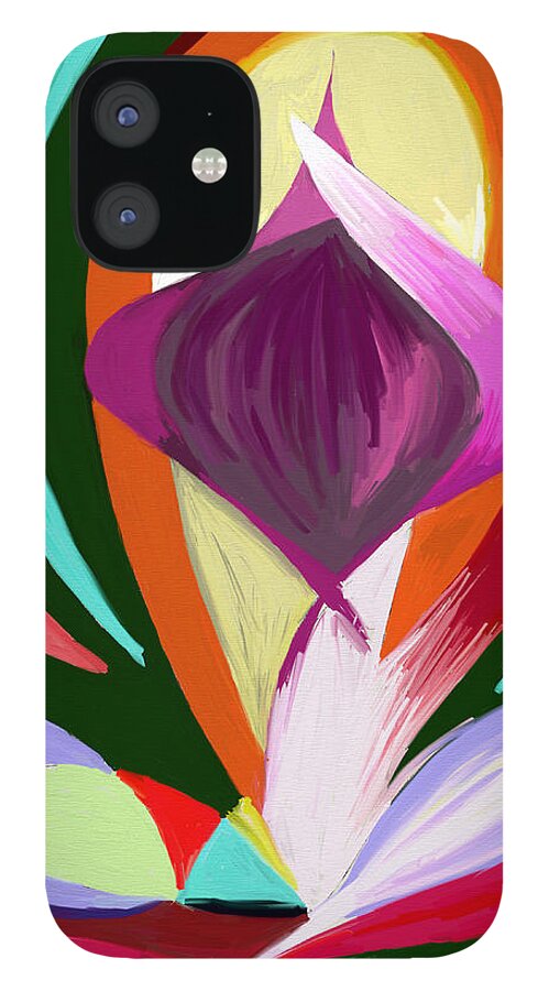 Artrage iPhone 12 Case featuring the painting Colour Me In by Will Felix