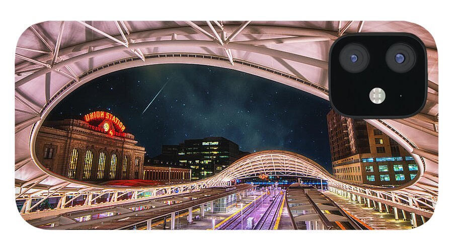 Denver iPhone 12 Case featuring the photograph Denver Air Traveler by Darren White