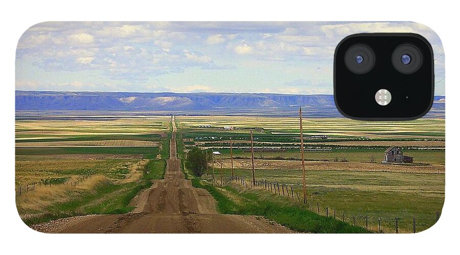 Dirt Road iPhone 12 Case featuring the photograph Dirt Road To Forever by Andrea Platt