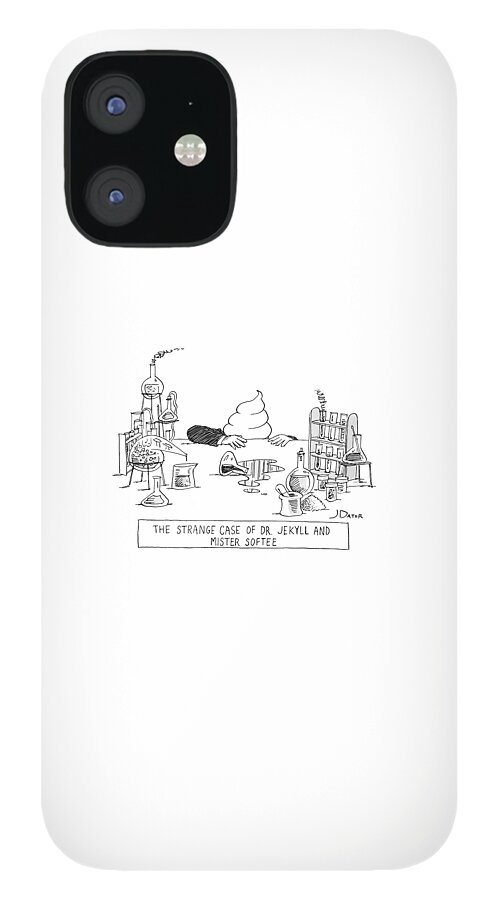Dr. Jekyll Transforming Into Mister Softee iPhone 12 Case