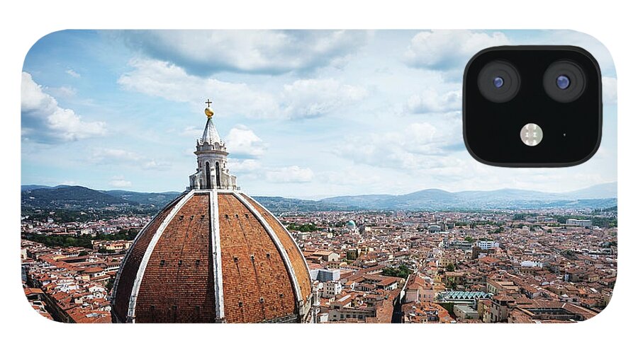 Scenics iPhone 12 Case featuring the photograph Duomo Santa Maria Del Fiore In by Sankai