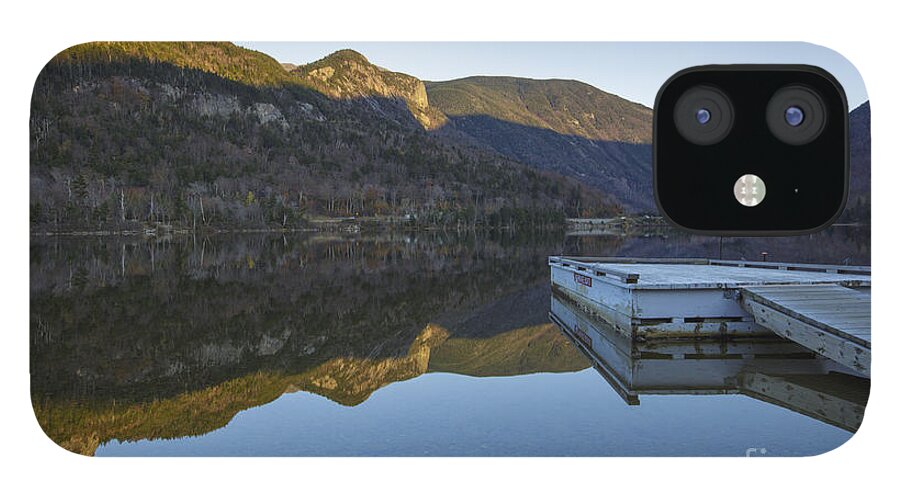Calm Water iPhone 12 Case featuring the photograph Echo Lake - Franconia Notch State Park New Hampshire USA by Erin Paul Donovan