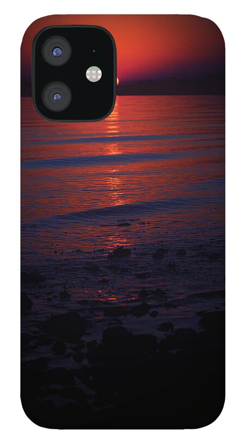 Sunset iPhone 12 Case featuring the photograph Ending Colors by Karol Livote