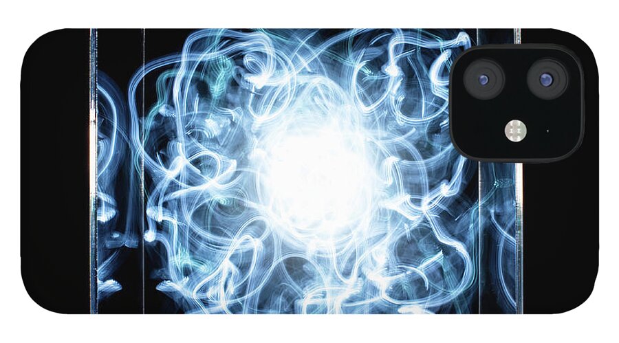 Confusion iPhone 12 Case featuring the photograph Energy Trapped In Box by Pm Images