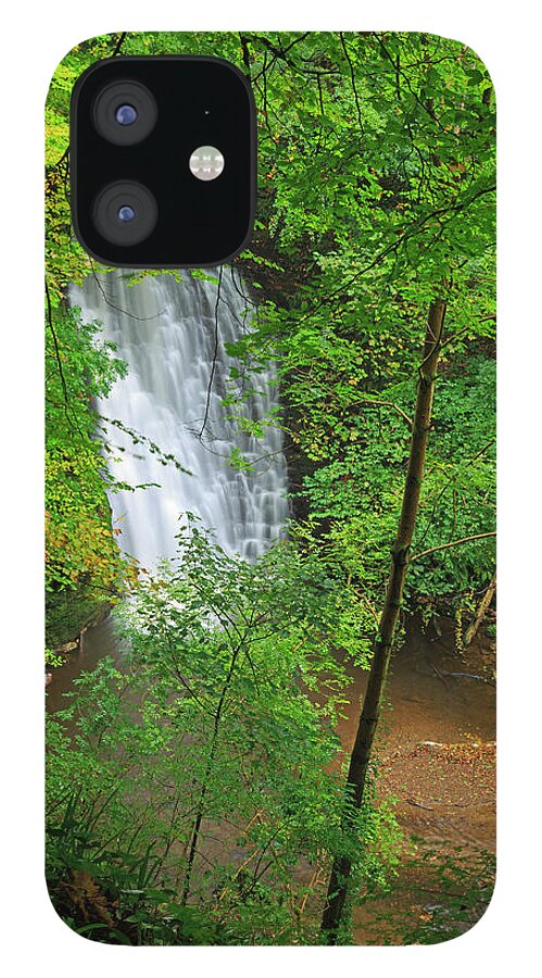 Scenics iPhone 12 Case featuring the photograph Falling Foss, North York Moors National by Louise Heusinkveld