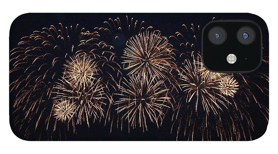 Fireworks iPhone 12 Case featuring the photograph Fireworks by Gerry Bates