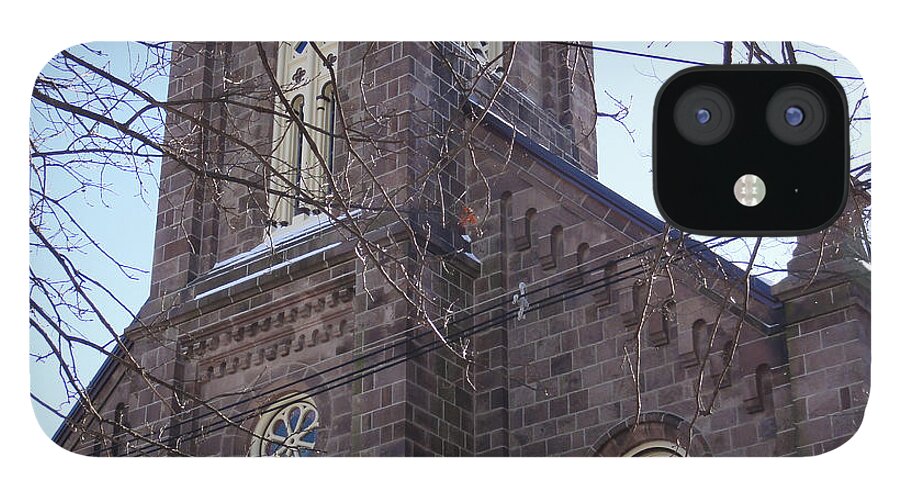 Architecture iPhone 12 Case featuring the photograph First Baptist Church by Christopher Plummer