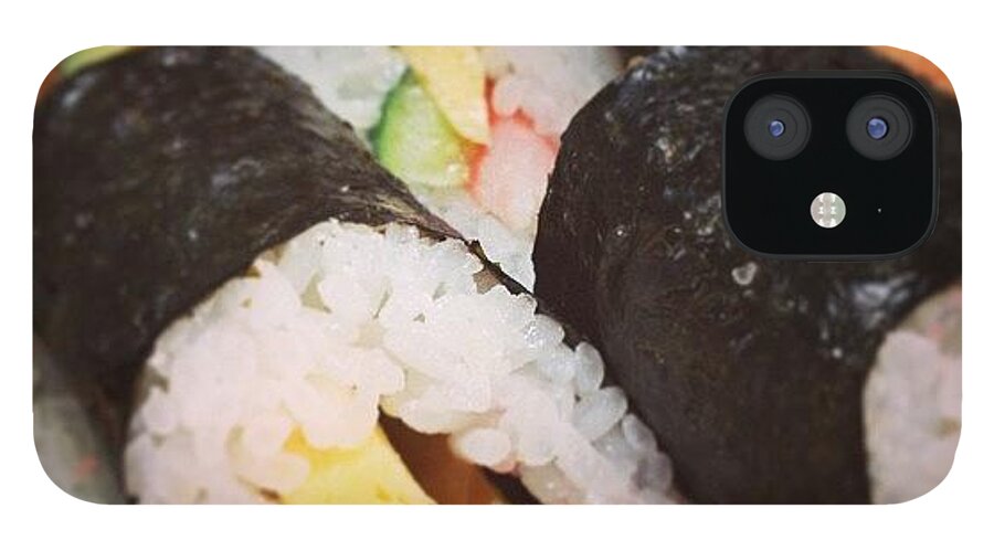 Food iPhone 12 Case featuring the photograph #food#lunch#sushi#japan
ランチ by Tokyo Sanpopo