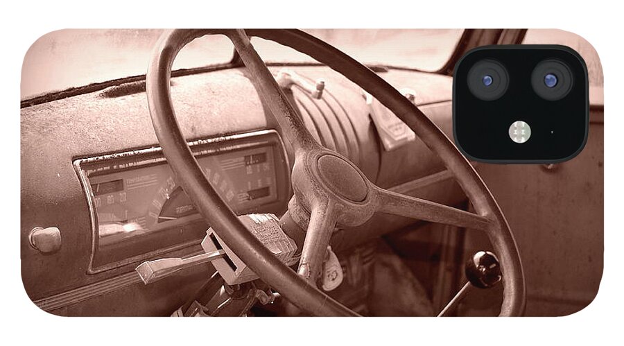 Truck iPhone 12 Case featuring the photograph Four on the Floor by Andrea Platt