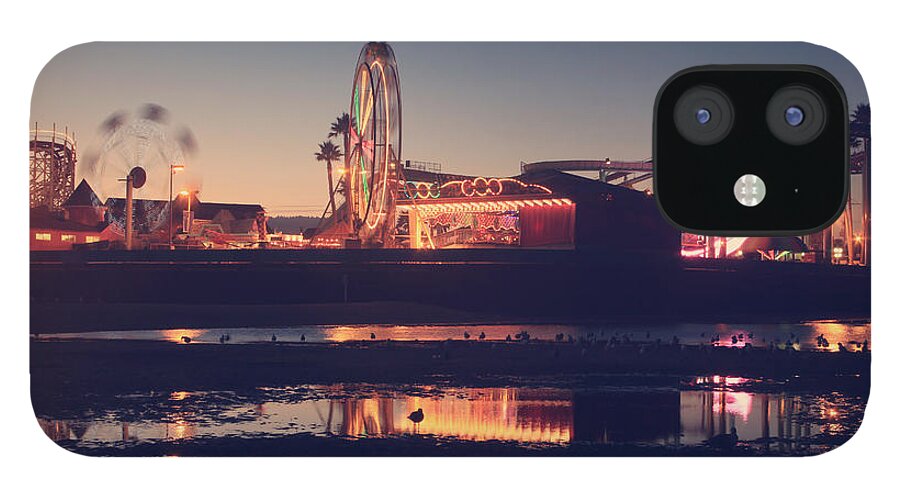 Santa Cruz Beach Boardwalk iPhone 12 Case featuring the photograph Fun and Games by Laurie Search