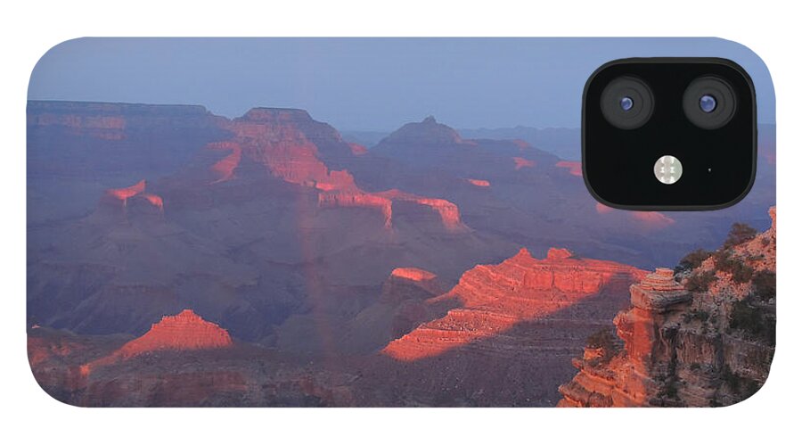 Grand Canyon iPhone 12 Case featuring the photograph Grand Canyon at Sunset by Jayne Wilson