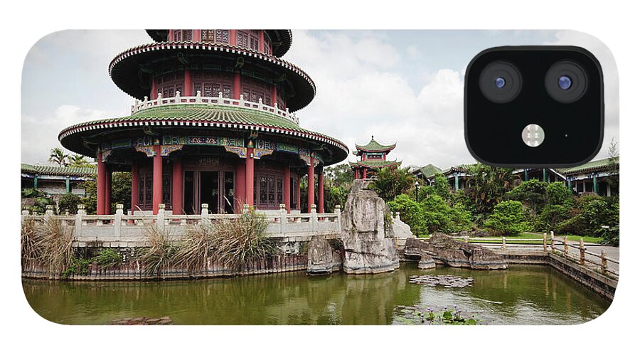 Chinese Culture iPhone 12 Case featuring the photograph Hai Rui Tomb, Haikou, China by Tunart
