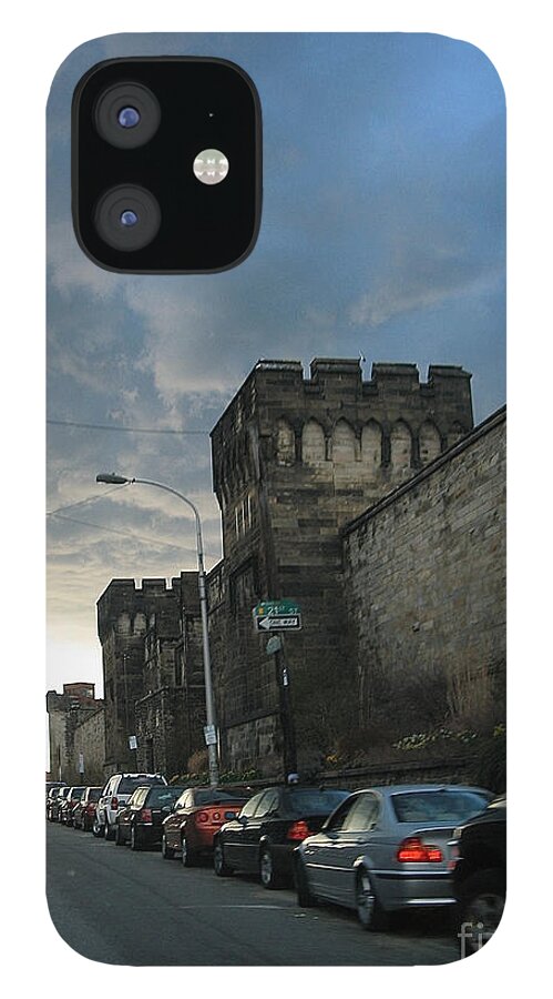 Castle iPhone 12 Case featuring the photograph Heavy Weather over Eastern State by Christopher Plummer