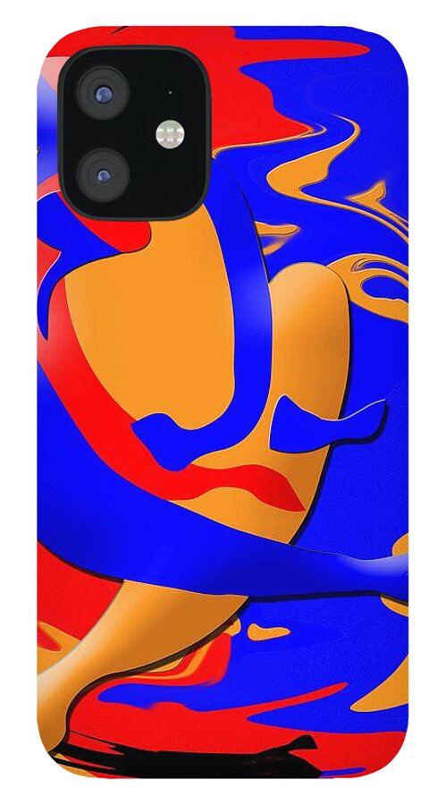 Woman And Child iPhone 12 Case featuring the digital art Hold Me by Terry Boykin