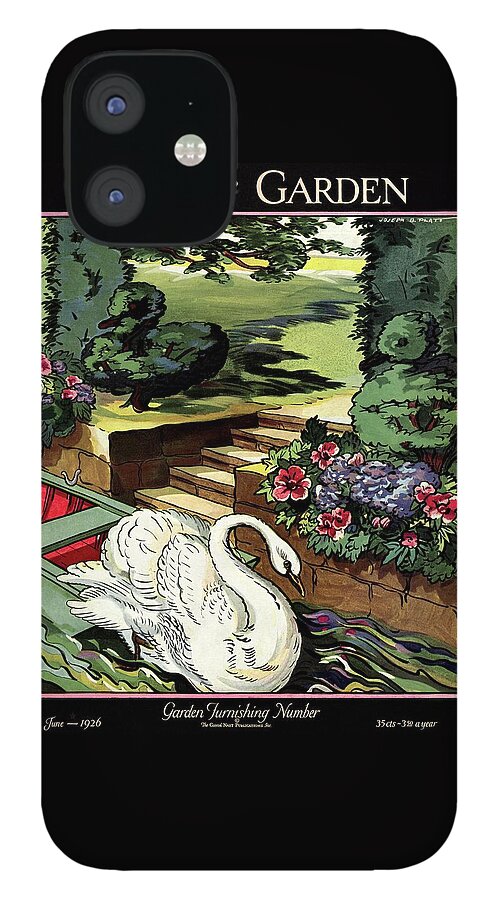 House & Garden Cover Illustration Of A Swan iPhone 12 Case