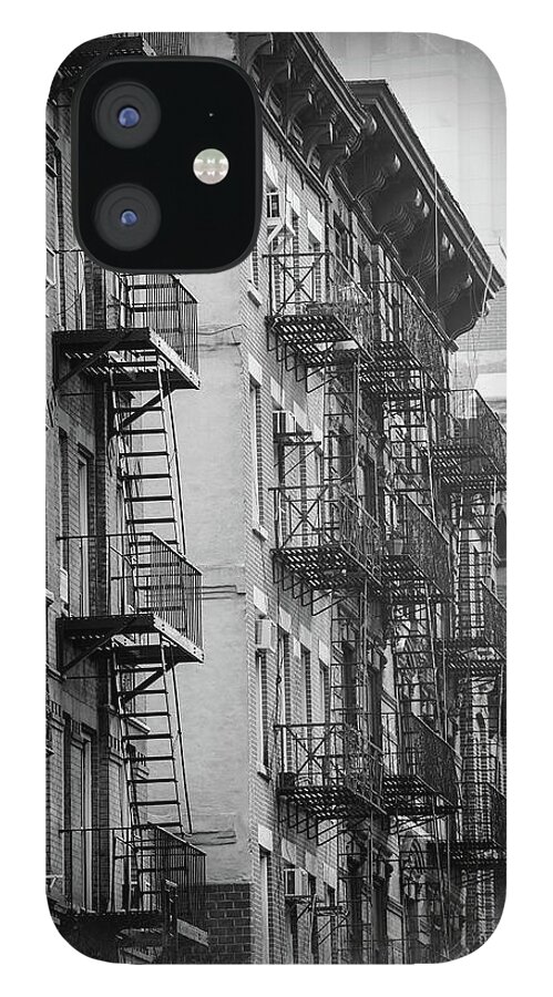 Steps iPhone 12 Case featuring the photograph House Of Manhattan, New York City by Zodebala