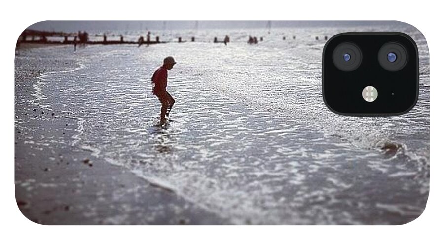 Hunstanton iPhone 12 Case featuring the photograph Hunstanton Beach #hunstanton #beach by Sean Perry